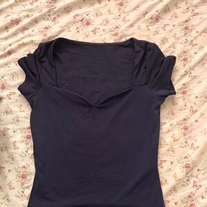 Elegant Navy Women's Top